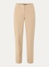 High waist straight fit broek met steekzakken - Beige