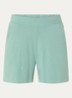 High waist straight fit korte broek met steekzakken - Groen