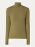 Longsleeve met col - Khaki