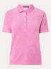 Polo van fleece - Paars