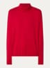 Pullover met col - Rood