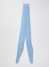 Sjaal in alpaca wolblend 170 x 10 cm - Lichtblauw