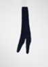 Sjaal in alpaca wolblend 170 x 10 cm - Donkerblauw