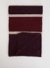 Sjaal in alpaca wolblend 190 x 30 cm - Bordeauxrood