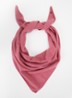 Sjaal van merino wol 140 x 55 cm - Donkerroze