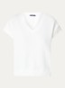 Sweater met V-hals - Wit