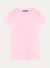 T-shirt met ronde hals - Roze