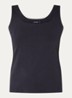 Tanktop met ronde hals - Donkerblauw