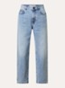 Low waist loose fit jeans met steekzakken - Indigo
