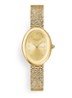 Ovale horloge - OVGGMG-OV23 - goud