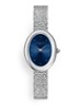 Ovale horloge - OVNSMS-OV25 - zilver