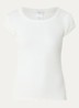 Baybay T-shirt met details van kant - Wit