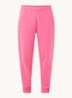 Mimi tapered fit joggingbroek van biologisch katoen - Roze