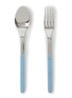 Bistrot opschepsbestek 2-delig - Lichtblauw