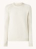 Grofgebreide pullover van kasjmier - Gebroken wit