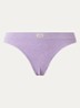 Lucy slip met ribstructuur - Violet