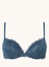 Polly push-up bh van kant - Petrolgroen