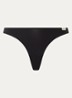 Skye string met logo - Zwart