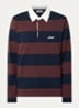 Kevin regular fit polo met streepprint - Multicolor