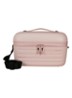 Stackd beautycase met afneembare schouderriem en uitneembaar etui - Lichtroze
