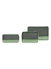 TA Revolution koffer organizer set van 3 - Groen
