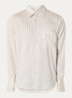 Overhemd met streepprint - Beige