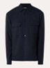 Overshirt met borstzakken - Navy Blue / Blauw