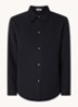 Overshirt met stretch - Zwart