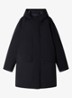 Parka met klepzakken - Zwart