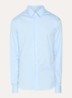 Regular fit overhemd met stretch - Blauw
