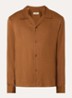 Regular fit overhemd - Cognac