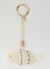 Sleutelhanger van crochet - Ivoor