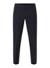 Slim fit pantalon met steekzakken - Donkerblauw