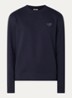 Sweater met logo - Donkerblauw