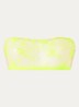 Shay strapless bh van mesh - Neongeel