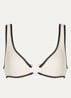 Beach Bound bikinitop met uitneembare vulling en structuur - Gebroken wit