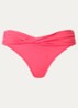 Collective hipster bikinislip met plooidetail - Donkerroze