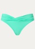 Collective hipster bikinislip met plooidetail - Turquoise