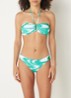 Reversible bikinislip met print - Groen