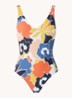 SunDancer plunge badpak met uitneembare vulling - Blauw