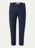 Miles slim fit chino met steekzakken - Beige