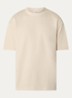 T-shirt met stretch - Beige