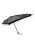 Mini aerodynamische opvouwbare stormparaplu  - Zwart