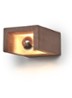 Shape tafellamp 7,5 x 16 x 12 cm - Donkerrood