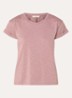 Albano T-shirt met ronde hals - Oudroze