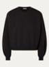 Inea sweater met ronde hals - Zwart