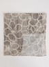 Scarvi sjaal met print 60 x 60 cm - Bruin