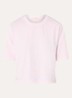 Sergio T-shirt met ronde hals - Lichtroze