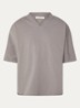 Kimono T-shirt met V-hals - Grijs