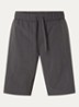 Orb wide fit korte broek met trekkoord - Antraciet